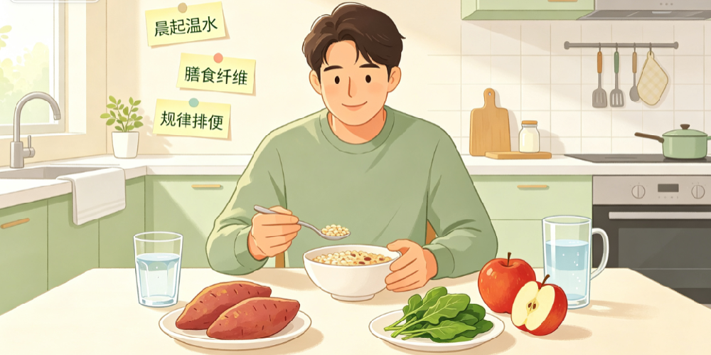 长期排便不通畅？日常温和调理改善便秘小方法